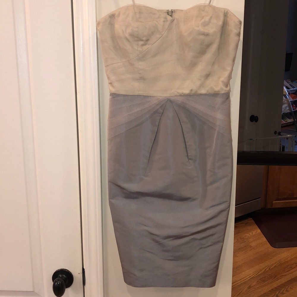 Banana Republic Monogram strapless dress Size 6